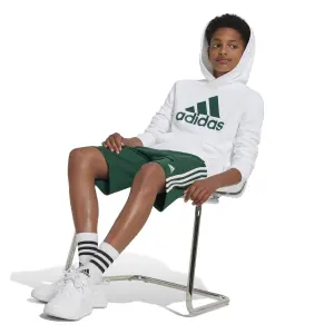 Casaco com capuz de algodão para criança adidas Big Logo Essentials image-5