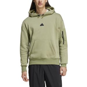 Felpa in pile con cappuccio adidas City Escape image-3