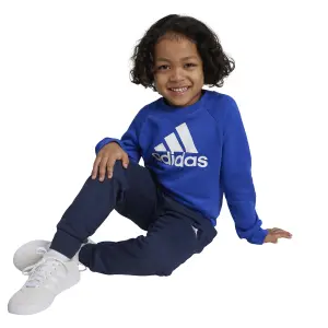 Conjunto de camisola e fato de treino para criança adidas Essentials Logo image-5