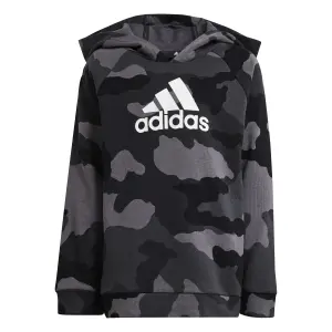 Conjunto de camisola com capuz e calças de fato de treino para criança adidas Essentials Allover Printed image-1