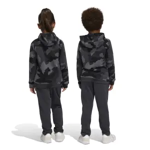 Conjunto de camisola com capuz e calças de fato de treino para criança adidas Essentials Allover Printed image-5