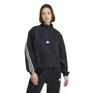Dames sweatshirt met kwart rits adidas Future Icons 3-Stripes image-1