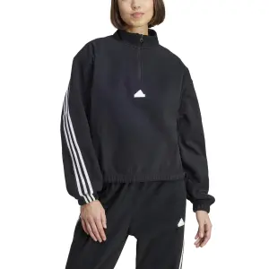 Dames sweatshirt met kwart rits adidas Future Icons 3-Stripes image-3