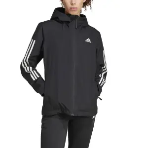 Vattentät jacka för kvinnor adidas Essentials 3S image-3