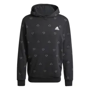 Hooded sweatshirt adidas Seasonal Essentials Monogram Graphic image-0