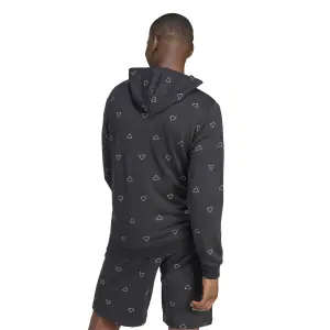 Hooded sweatshirt adidas Seasonal Essentials Monogram Graphic image-4