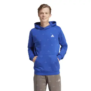 Hooded sweatshirt adidas Seasonal Essentials Monogram Graphic image-0