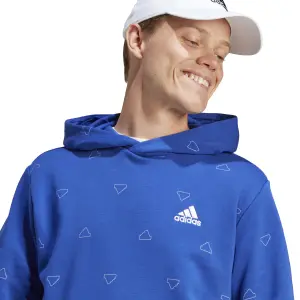 Hooded sweatshirt adidas Seasonal Essentials Monogram Graphic image-4