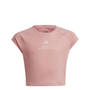 Girl's crop T-shirt adidas Street Jam image-0