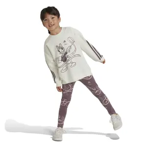 Tuta da ginnastica per bambina adidas Disney Minnie & Daisy image-3