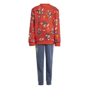 Sæt med sweatshirt og joggingdragt til børn adidas Disney Mickey Mouse image-0