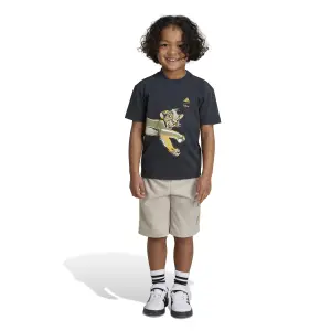 Conjunto de camiseta y bermudas para bebé adidas Disney Lion King image-3