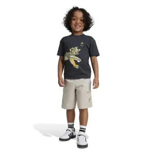 Conjunto de camiseta y bermudas para bebé adidas Disney Lion King image-4