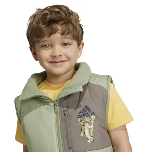 Baby-Daunenjacke ohne Ärmel adidas Disney Lion King image-4