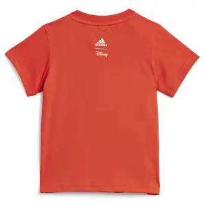Conjunto de camiseta y pantalón corto bebé adidas Disney Mickey Mouse image-3