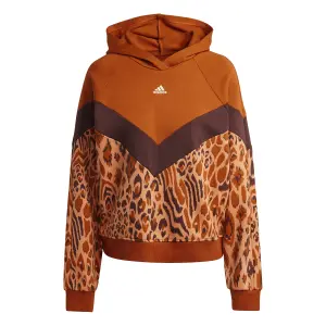 Felpa con cappuccio da donna adidas X Farm image-0