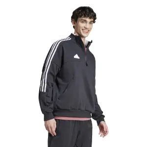Träningsjacka med halv dragkedja adidas House of Tiro image-3