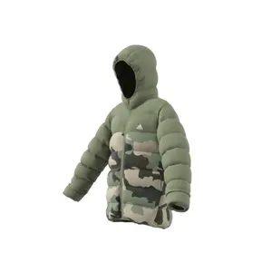 Children's printed hooded jacket adidas image-4