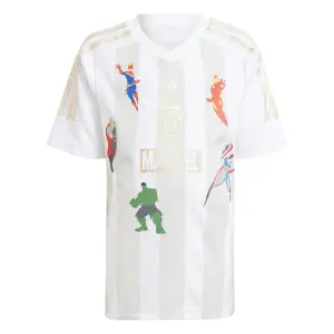 Conjunto de camiseta y pantalón corto infantil adidas Marvel Avengers image-1