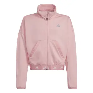 Girls' full-zip fleece adidas image-0