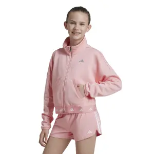 Girls' full-zip fleece adidas image-1