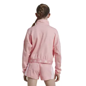 Girls' full-zip fleece adidas image-2