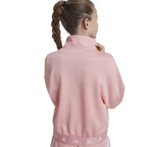 Girls' full-zip fleece adidas image-3