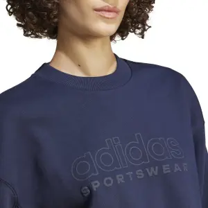 Felpa aderente da donna adidas All Szn Graphic image-4