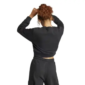 Women's short fleece sweatshirt adidas All Szn image-3