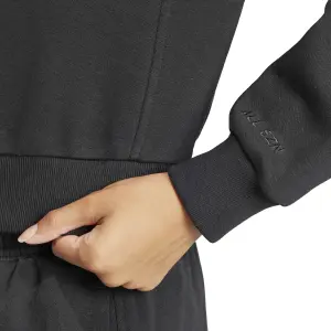 Women's short fleece sweatshirt adidas All Szn image-5