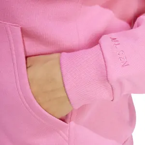 Fleece hoodie med full dragkedja dam adidas All SZN image-6