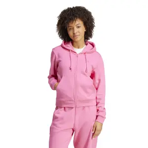 Fleece hoodie med full dragkedja dam adidas All SZN image-1
