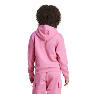 Fleece hoodie med full dragkedja dam adidas All SZN image-4
