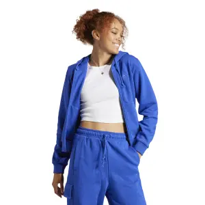 Damen Fleece Full-Zip Kapuzenpullover adidas All SZN image-3