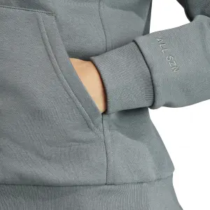 Felpa con cappuccio in pile a zip completa donna adidas All SZN image-5