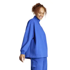Damska bluza polarowa z zamkiem błyskawicznym 1/4  adidas All Szn image-1