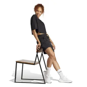 Pantalones cortos de forro polar para mujer adidas All Szn image-1