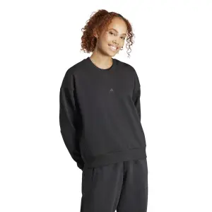 Löst sittande fleecetröja för kvinnor adidas All Szn image-1