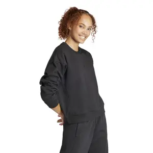 Löst sittande fleecetröja för kvinnor adidas All Szn image-4