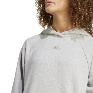 Grafisk fleece hættebluse til kvinder adidas All SZN image-5
