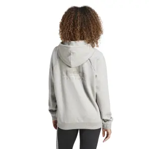 Grafisk fleece hættebluse til kvinder adidas All SZN image-4