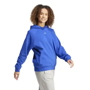 Grafisk fleecehuvtröja för dam adidas All SZN image-3