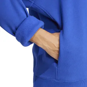 Grafisk fleecehuvtröja för dam adidas All SZN image-5