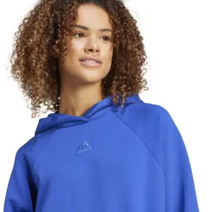 Grafisk fleecehuvtröja för dam adidas All SZN image-6