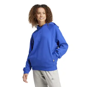 Grafisk fleecehuvtröja för dam adidas All SZN image-1