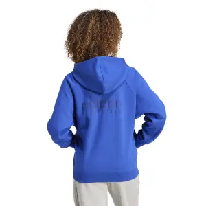 Grafisk fleecehuvtröja för dam adidas All SZN image-4