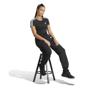 Damträningsbyxor baggy adidas All Szn Fleece Graphic image-3