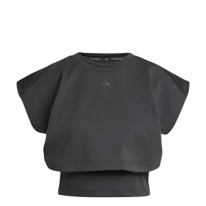 Damen-Top adidas 3-Stripes Fleece Boxy Power image-1