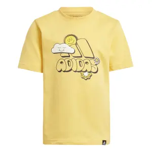 Children's graphic T-shirt adidas image-1