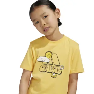 Children's graphic T-shirt adidas image-6